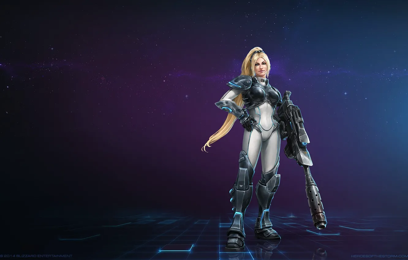 Фото обои blizzard, Нова, StarCraft 2 Heart of the swarm, heroes of the storm