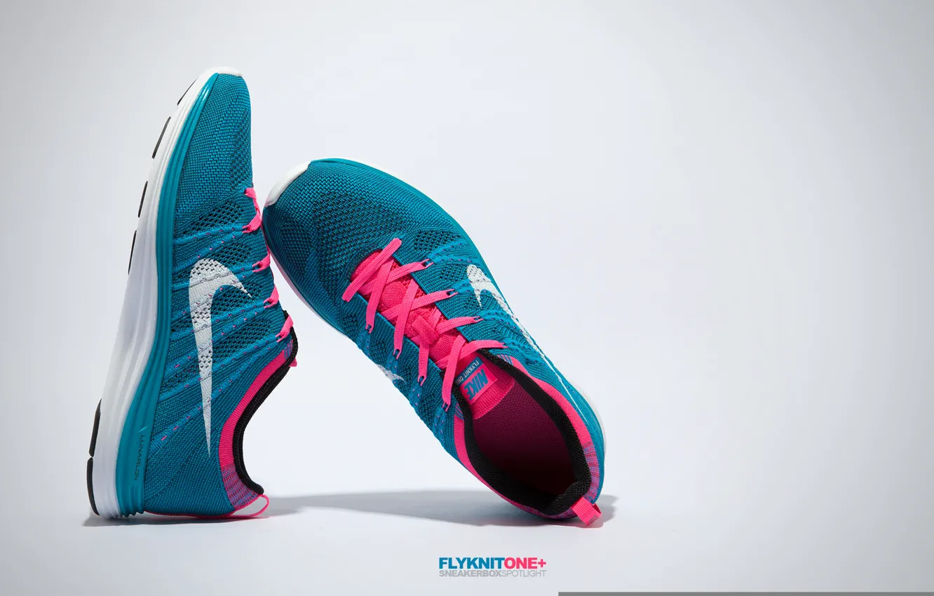 Фото обои кроссовки, Nike, Lunar, Flyknit One+, найк флайкнит ван плюс, классные, дышащие