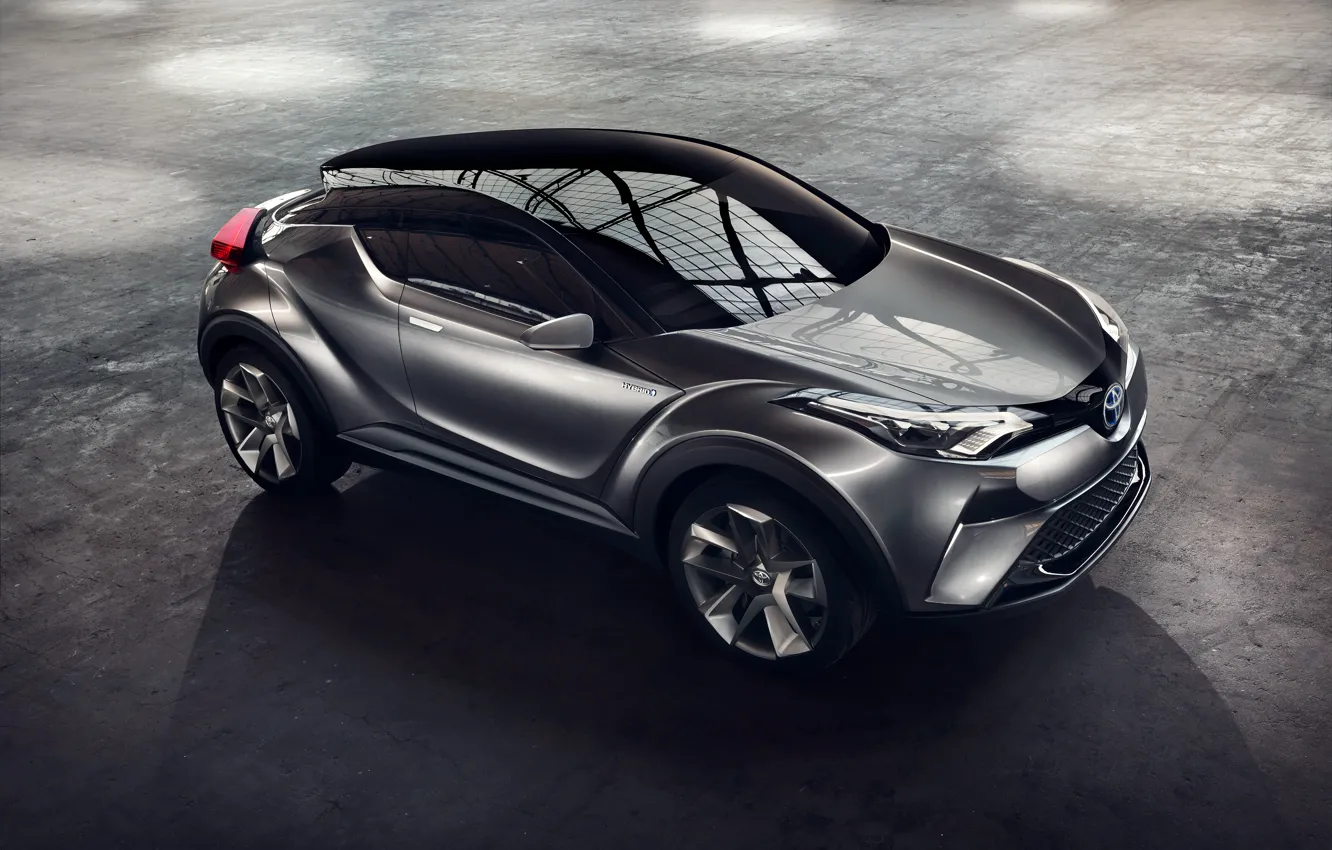 Фото обои Concept, концепт, Toyota, 2015, C-HR, тоёта