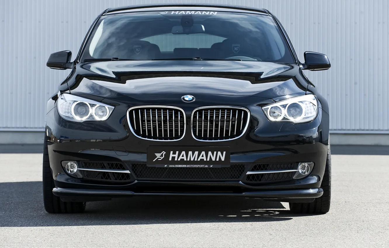 Фото обои BMW, Hamann, 2010, вид спереди, Gran Turismo, 550i, 5er, F07