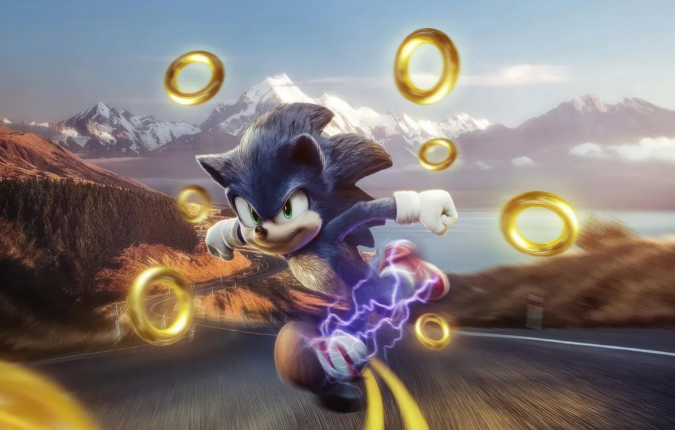 Фото обои games, sonic, speedster