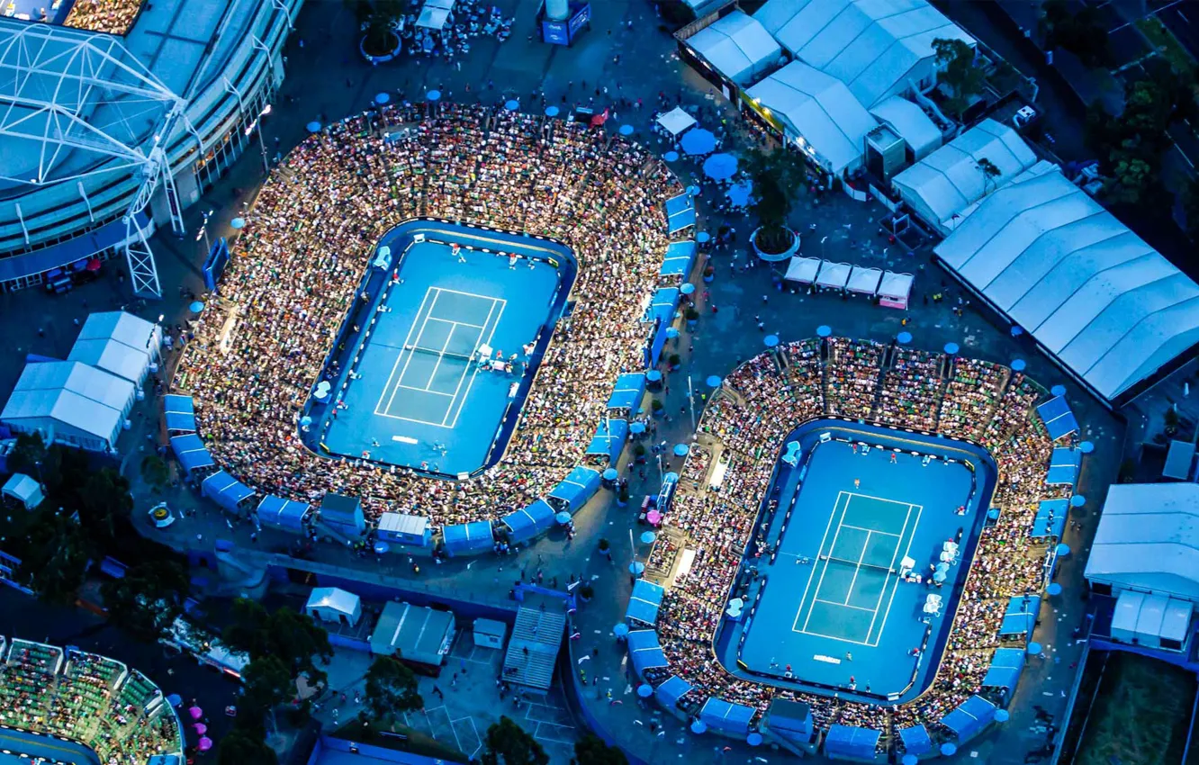 Фото обои Австралия, теннис, Мельбурн, Арена имени Рода Лейвера