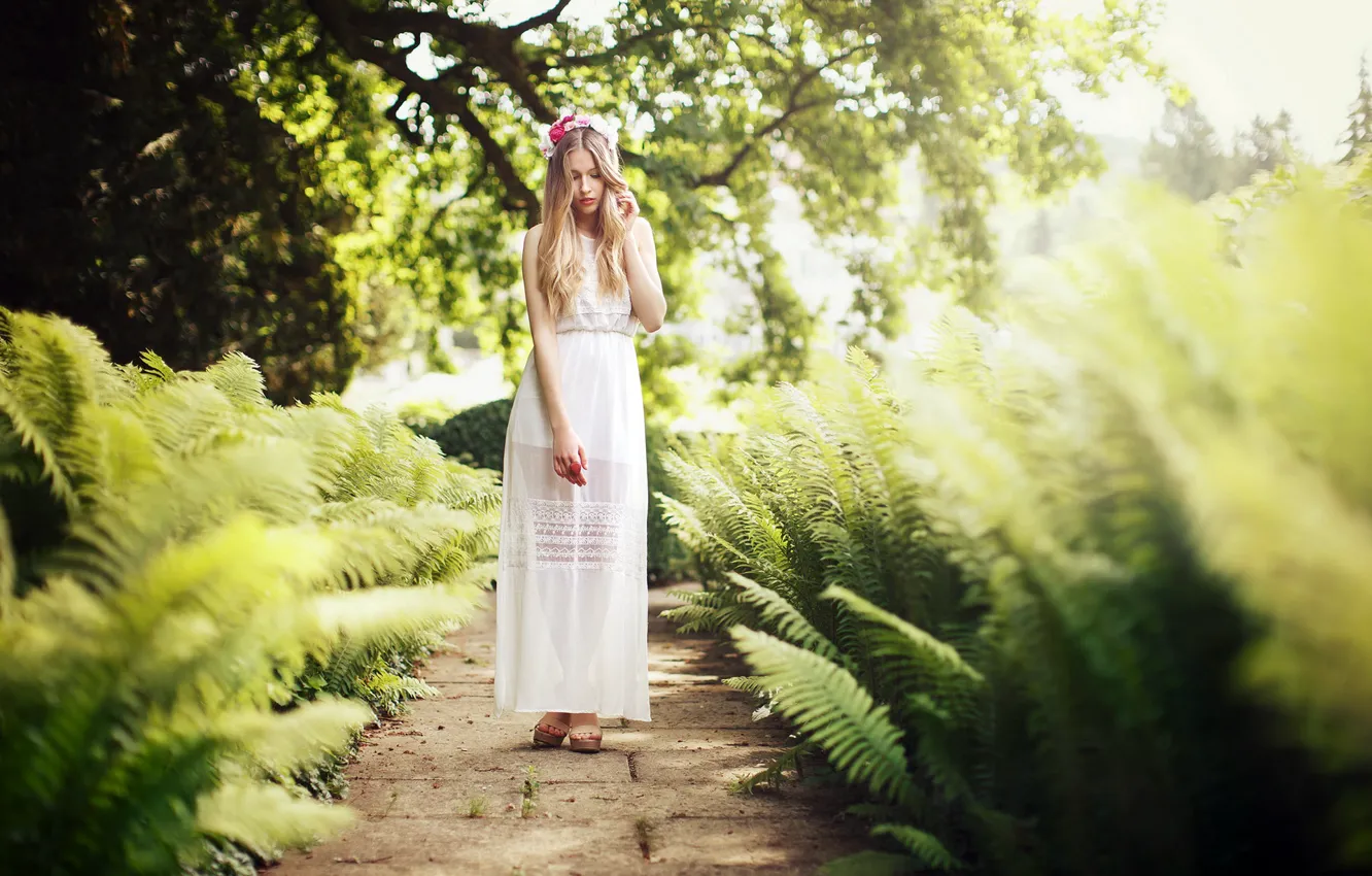 Фото обои лето, девушка, Barbora