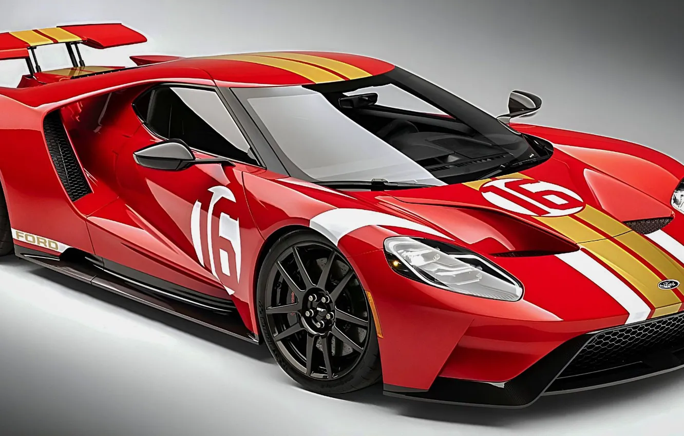 Фото обои car, speed, fast, ford racer