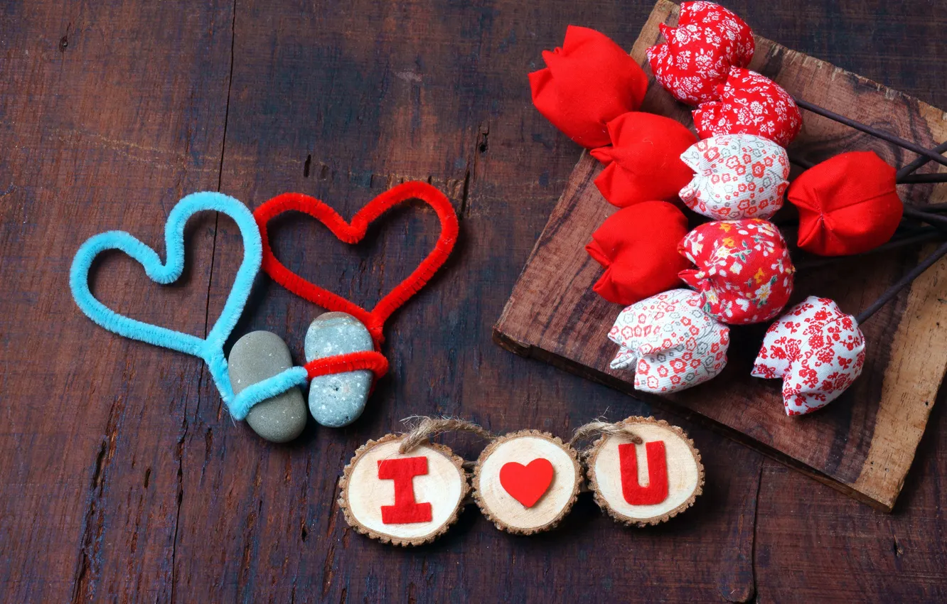 Фото обои украшения, сердце, love, декорации, День святого Валентина, heart, romantic, 14 февраля