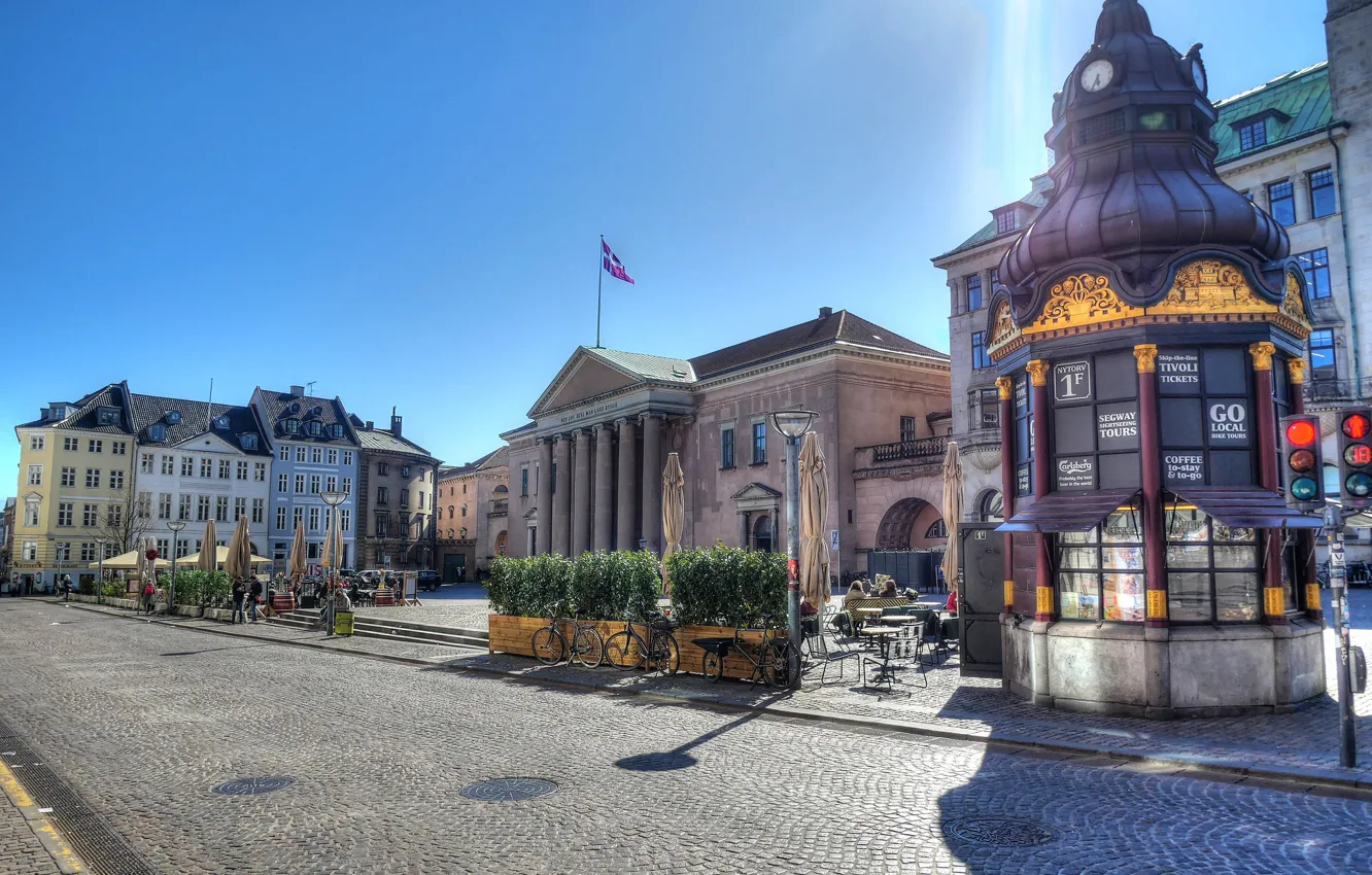 Фото обои Дания, апрель, Копенгаген, 2019
