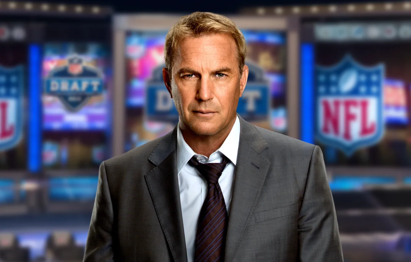 Фото обои актёр, Kevin Costner, День драфта, Draft Day