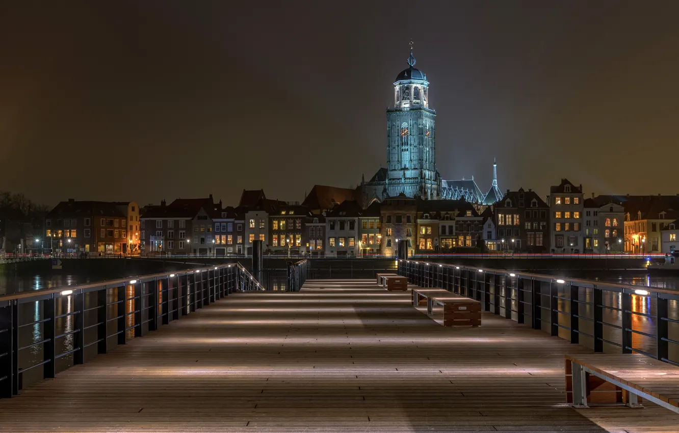 Фото обои Нидерланды, Голландия, Deventer
