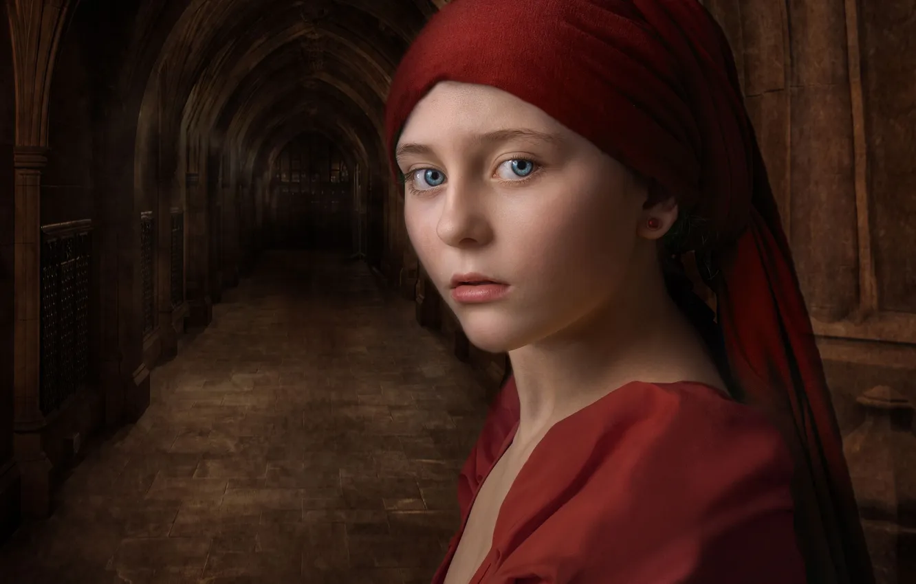 Фото обои portrait, Eddie Leach, The Cloister