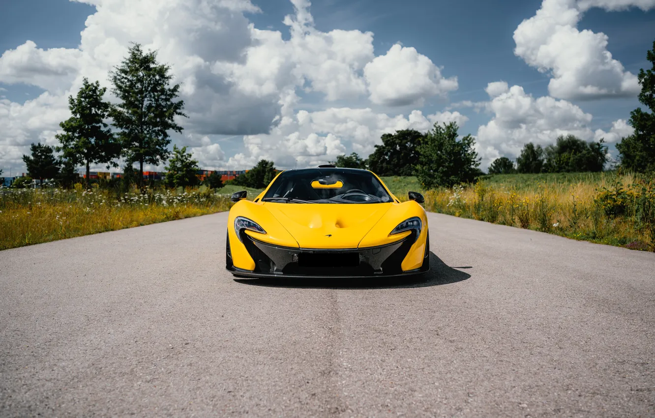 Фото обои McLaren, front, McLaren P1, P1