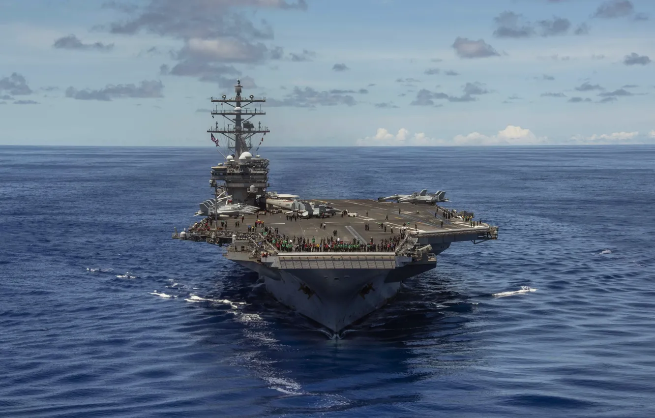 Фото обои оружие, армия, USS Ronald Reagan
