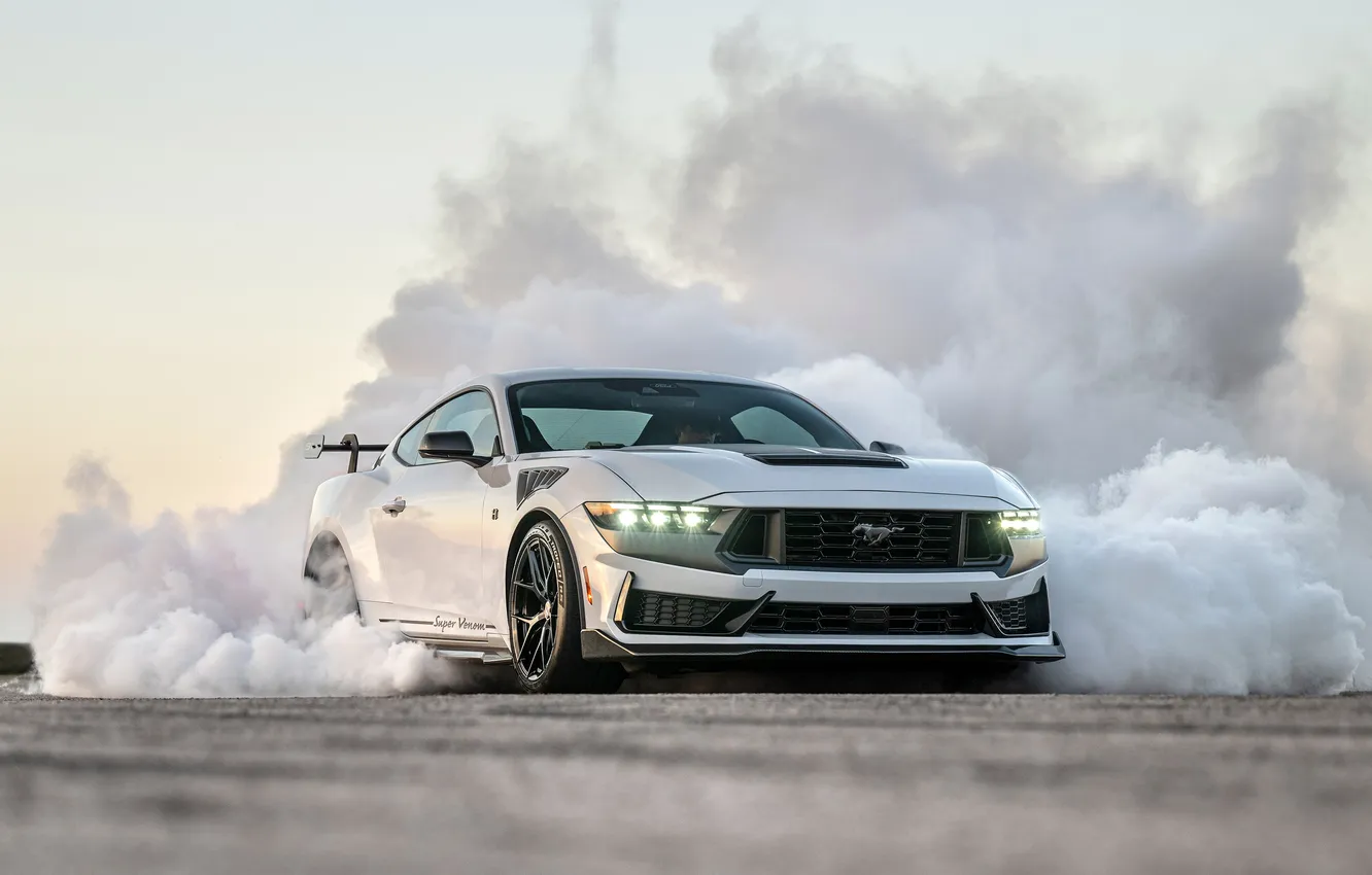 Фото обои mustang, ford, hennessey, venon