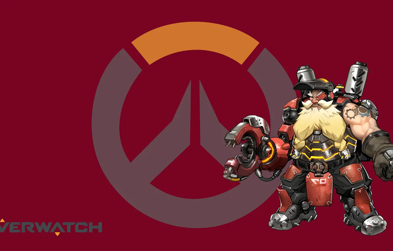 Фото обои Blizzard, Wallpaper, Game, Overwatch, Torbjorn