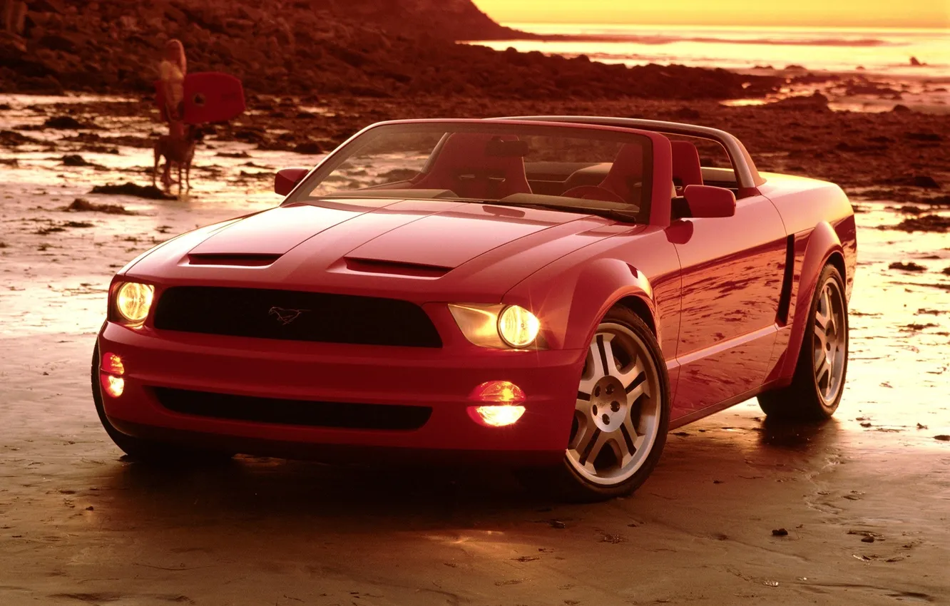 Фото обои 2003, Mustang GT, Convertible Concept