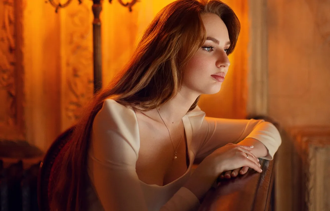 Фото обои девушка, фотосессия, Анна Мельникова