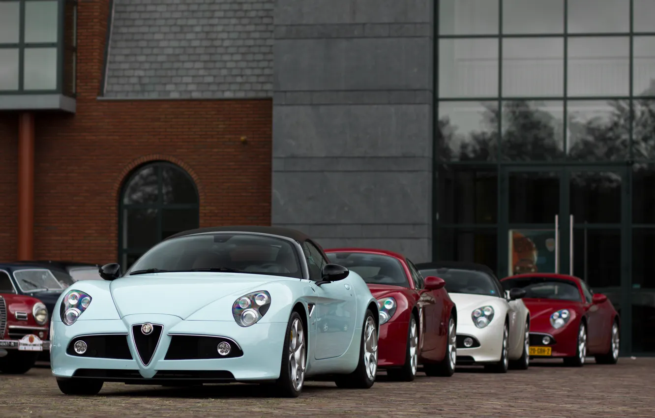 Фото обои тюнинг, Alfa Romeo, диски, автомобили, Альфа Ромео, новые, двухдве́рные седа́ны