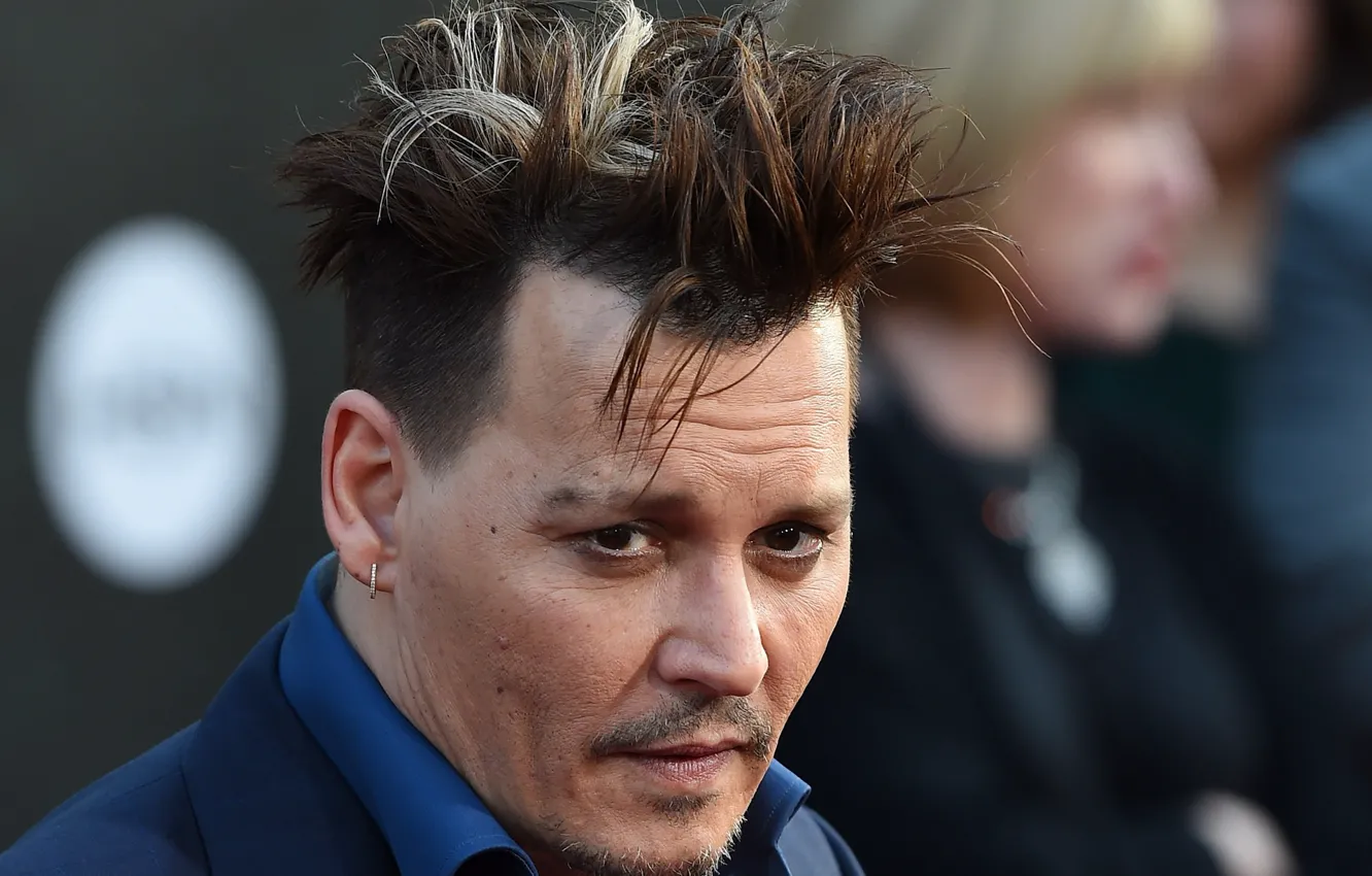 Фото обои Johnny Depp, Джонни Депп, актёр, причёска