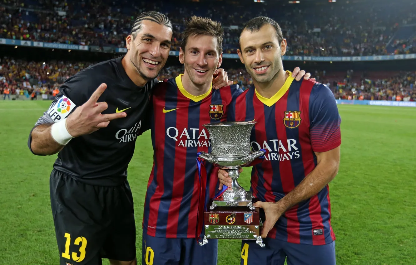 Фото обои футбол, победа, спорт, sport, barca, кубок, барселона, football