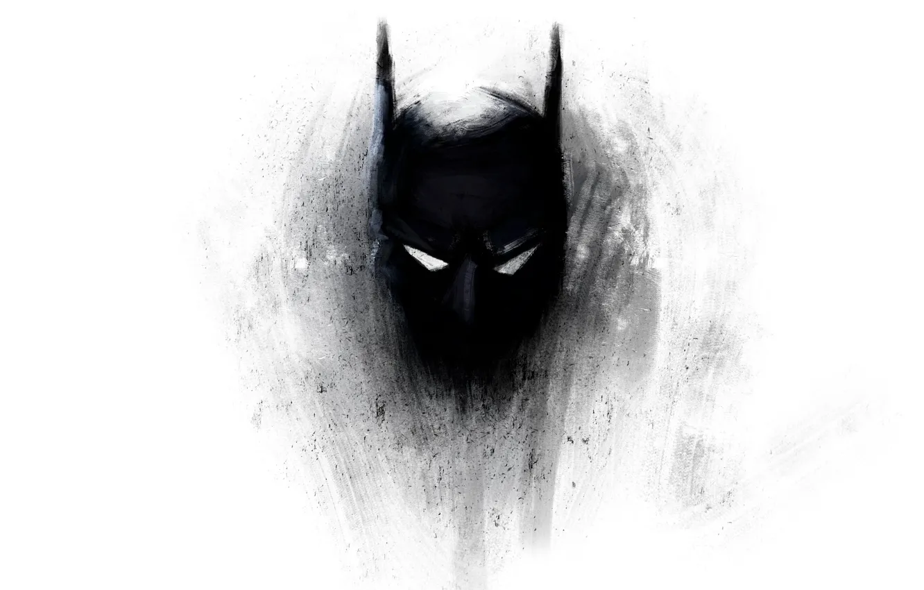 Фото обои batman, бэтмен, темный рыцарь, black, mask