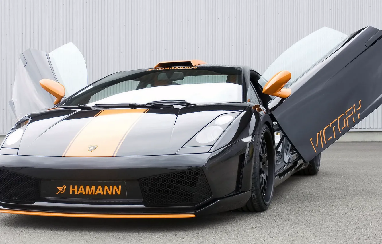 Фото обои купе, Lamborghini, спорткар, Gallardo, Hamann, tuning, Victory, спортивный автомобиль