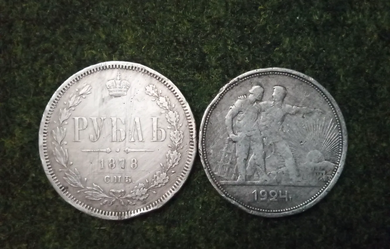 Фото обои СССР, Рубли, Российская Империя, Советский Союз