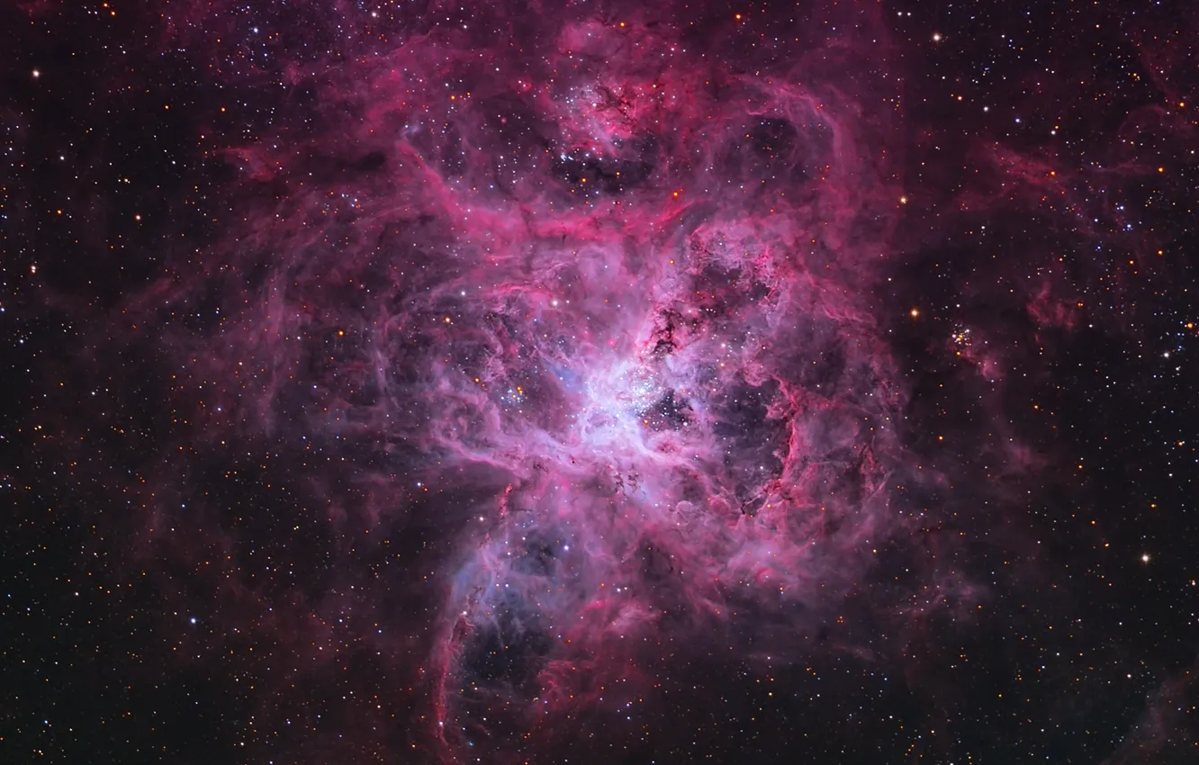 Фото обои space, stars, tarantula nebula