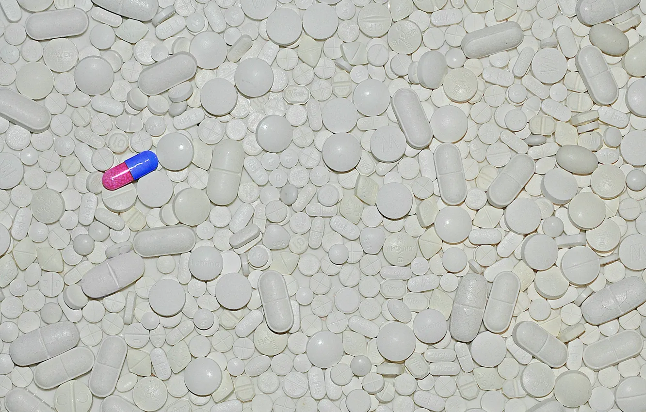 Фото обои таблетки, разные, пилюля