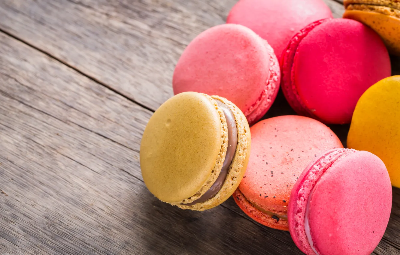 Фото обои печенье, сладкое, color, macaron
