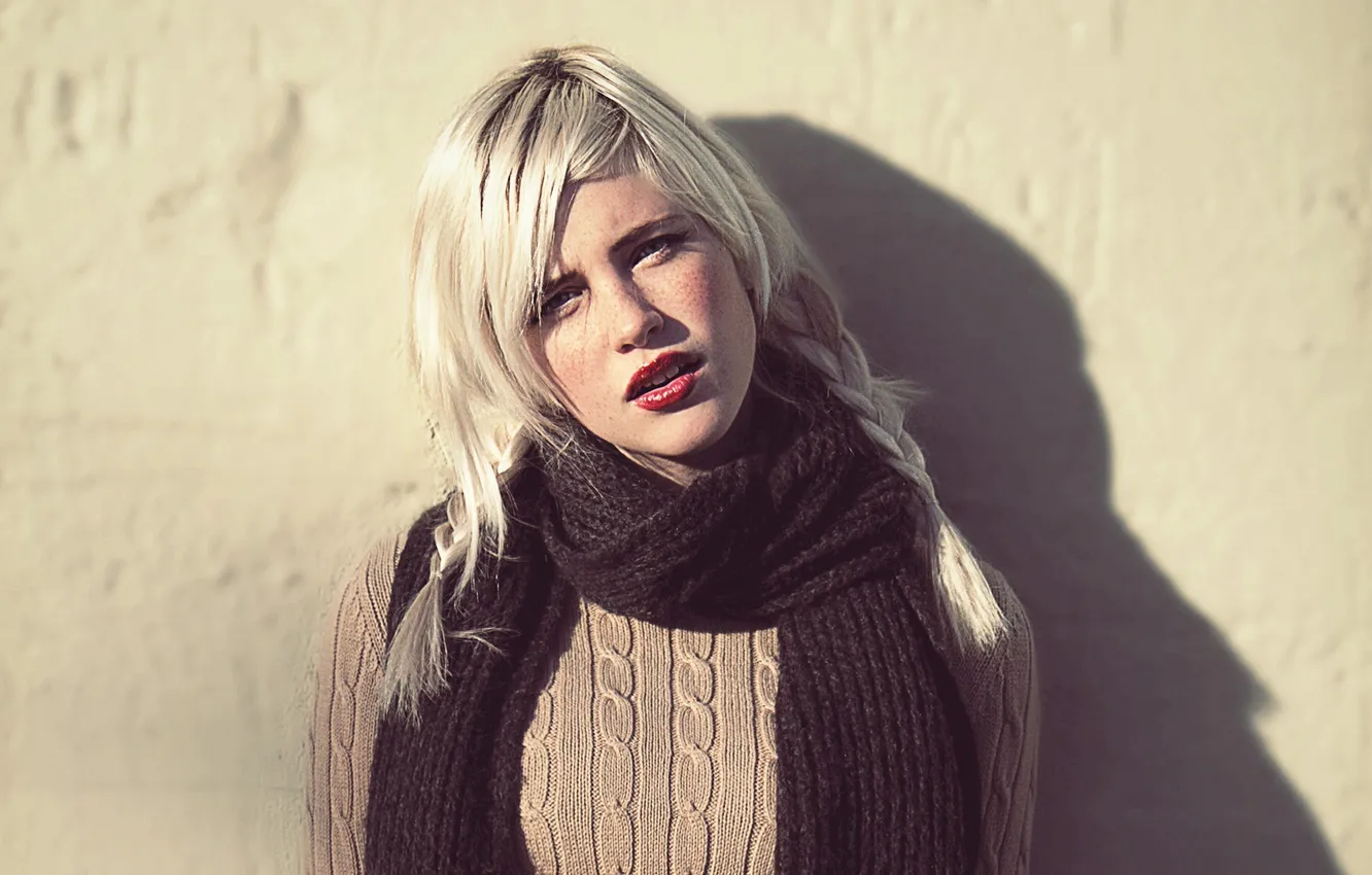 Фото обои девушка, фото, модель, блондинка, Devon Jade