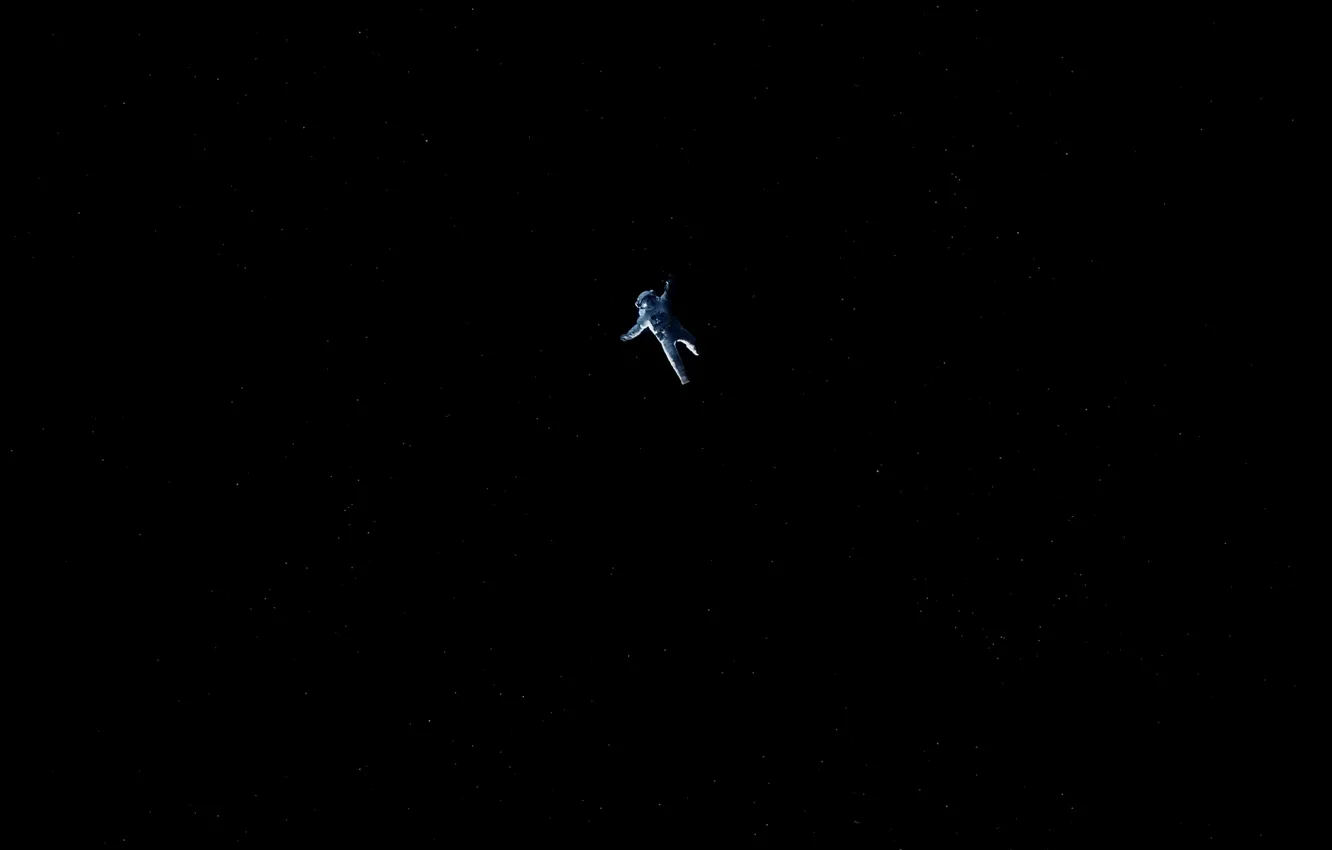 Фото обои звезды, космонавт, открытый космос, астронавт