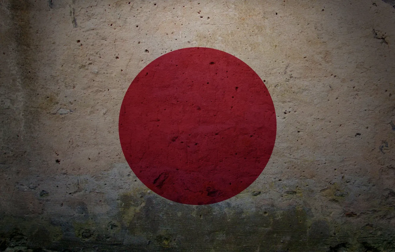 Фото обои япония, флаг, japan, страна
