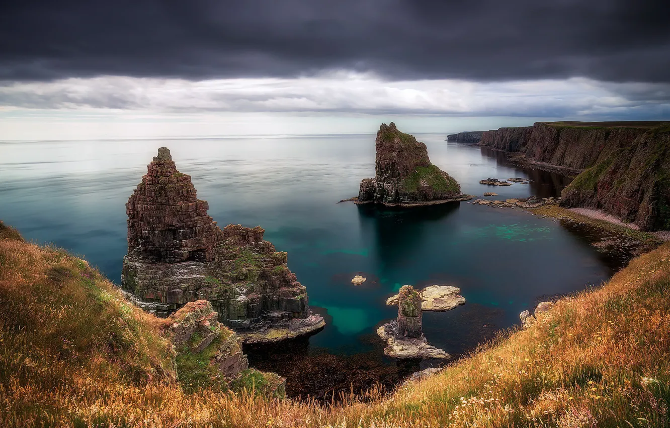 Фото обои Scotland, United Kingdom, John o'Groats