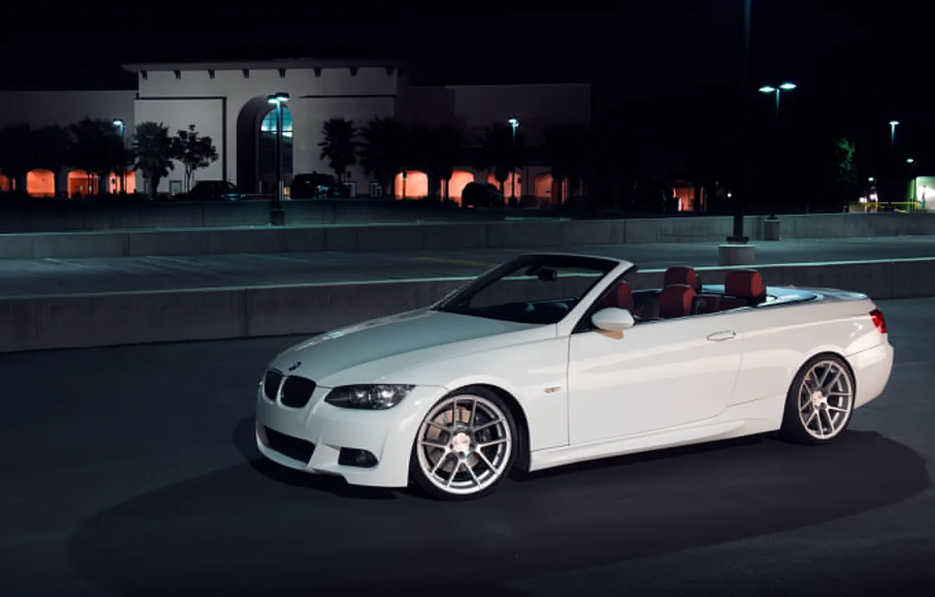 Фото обои белый, бмв, BMW, white, 335i, E93, 3 серия
