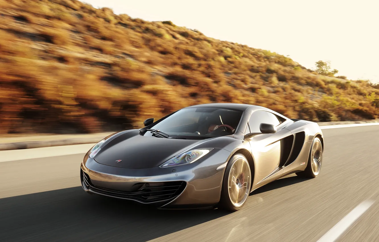 Фото обои McLaren, road, MP4-12C, drive, Hennessey McLaren MP4-12C