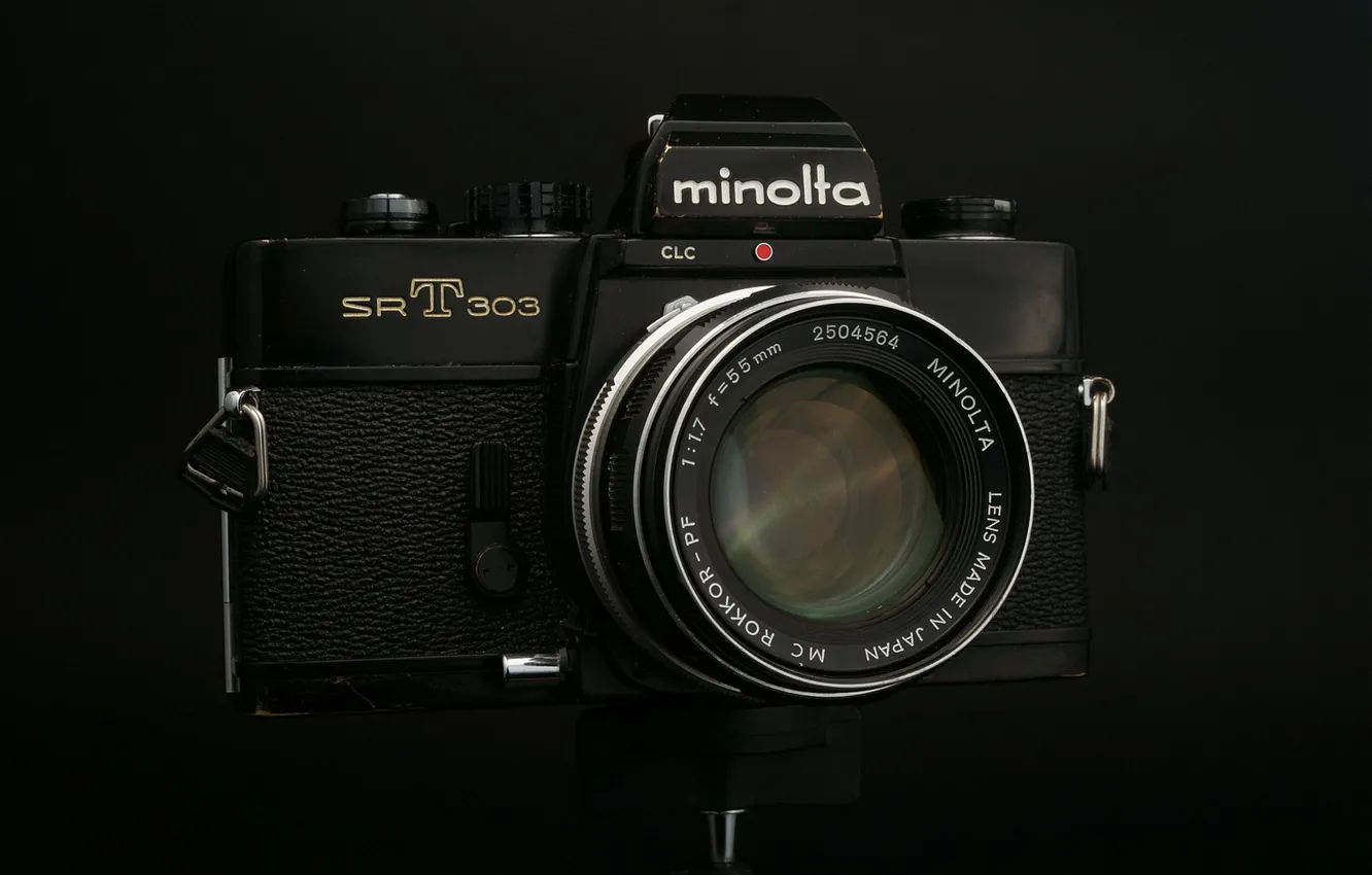 Фото обои макро, фон, камера, Minolta SRT 303