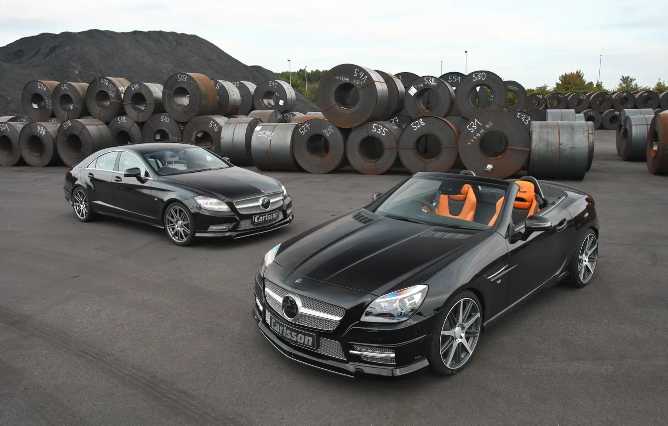 Фото обои Mercedes, 2012, мерседес, Carlsson, UK-spec, R172, CB 25 S