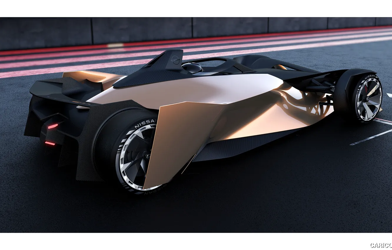 Фото обои Ниссан, концепт, racing car, technology, streamlined shapes, Nissan Ariya Single Seater, Nissan Motor