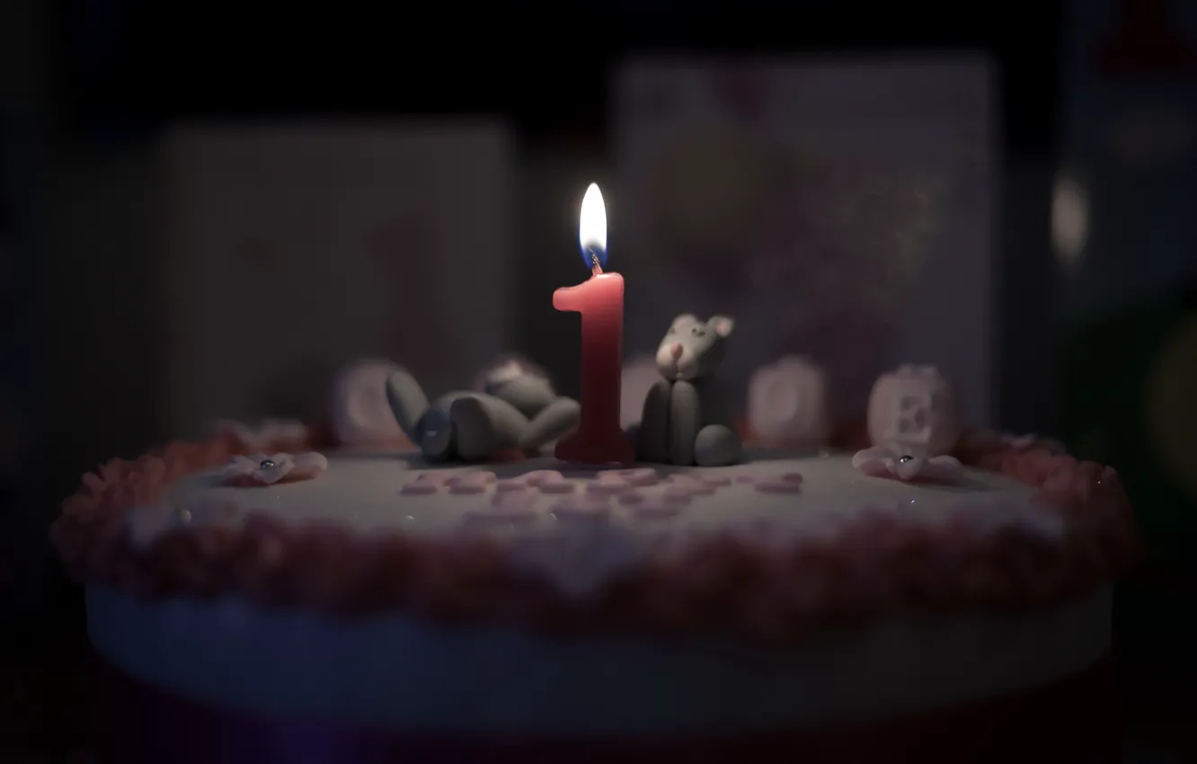 Фото обои день рождения, праздник, торт