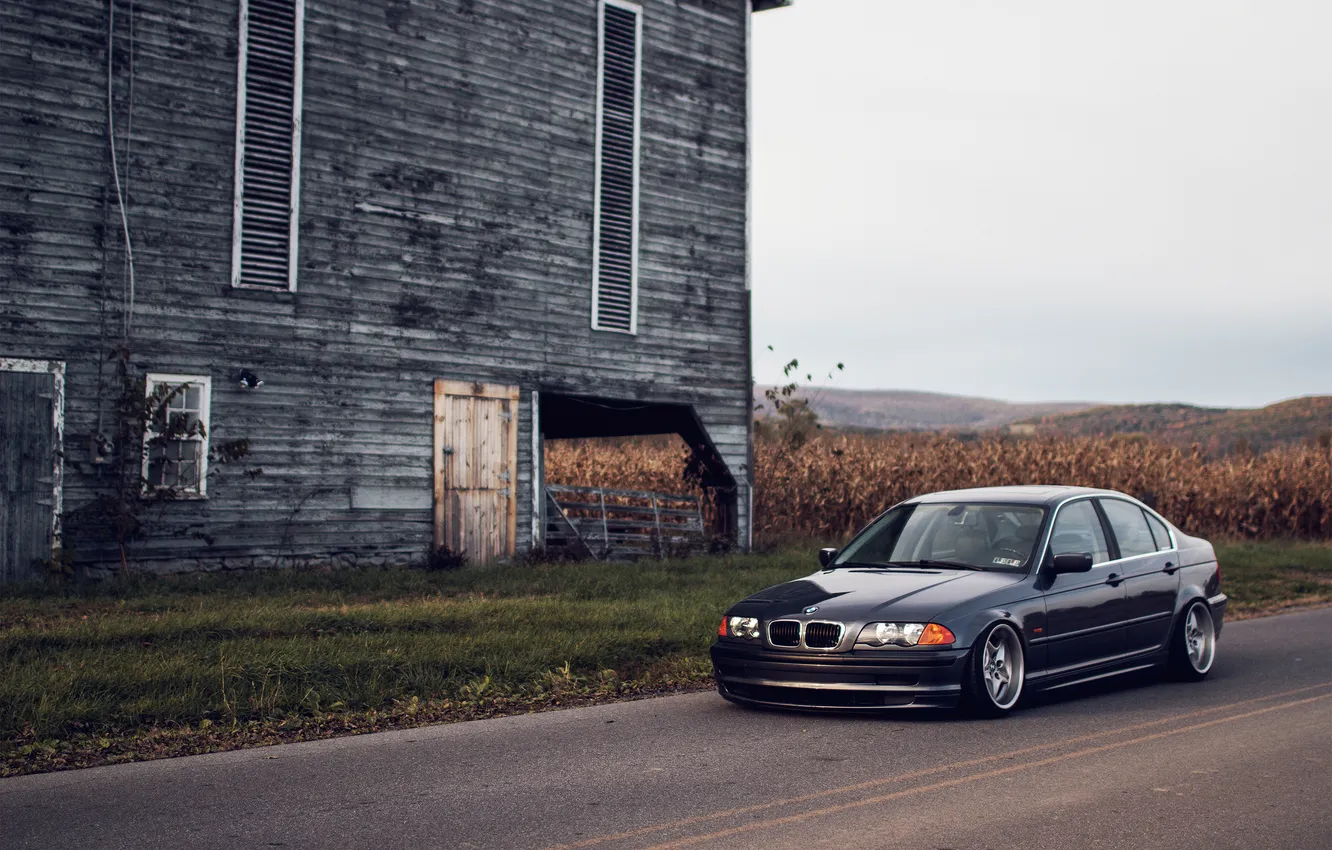 Фото обои бмв, BMW, E46, stance, 325