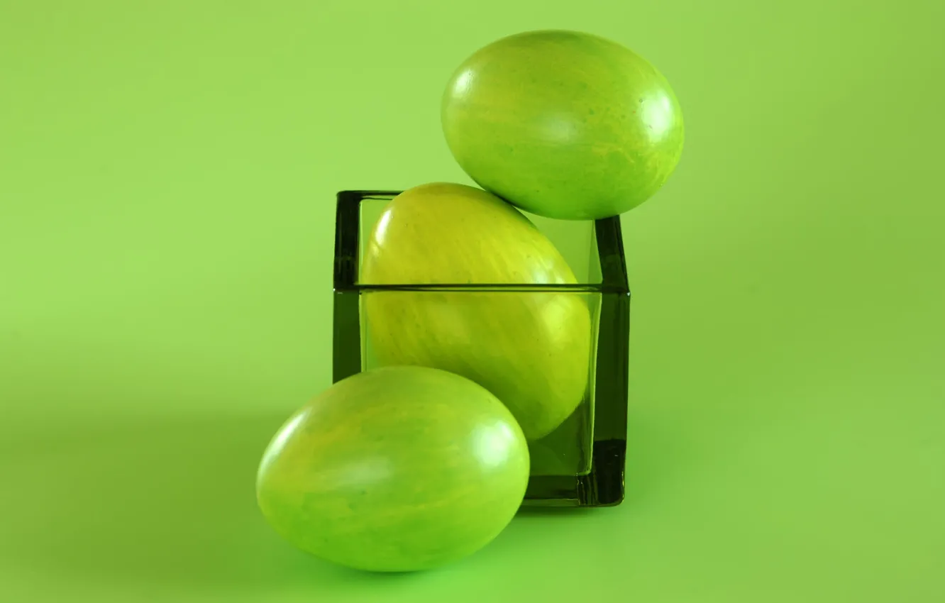 Фото обои стакан, яйца, пасха, зелёный