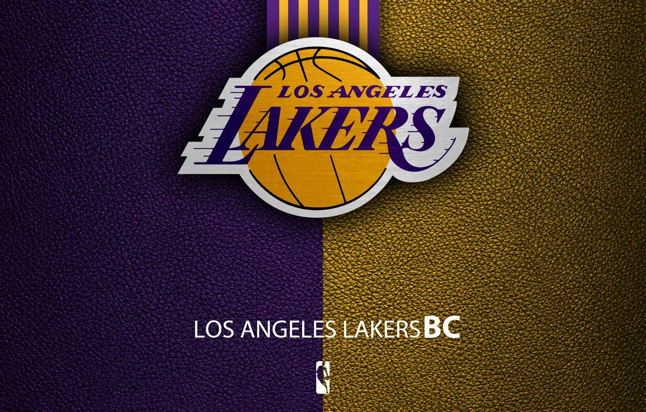 Фото обои wallpaper, sport, logo, basketball, NBA, Los Angeles Lakers