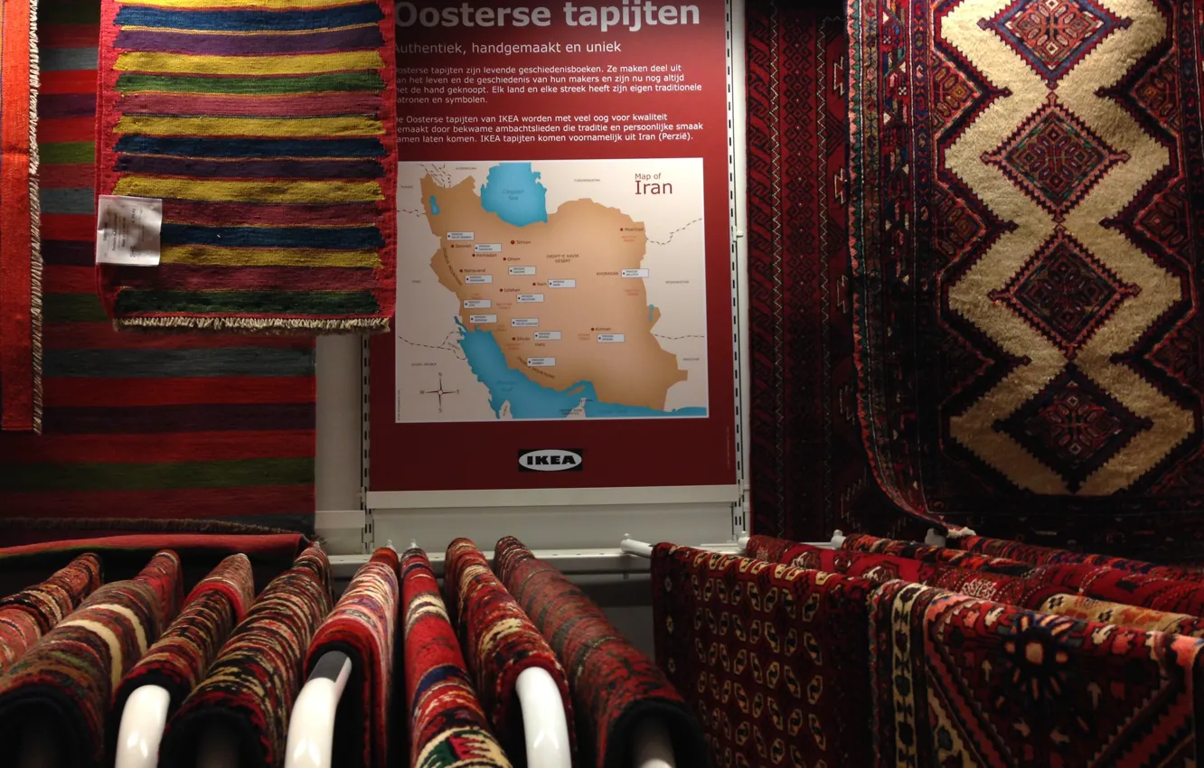 Фото обои red, carpet, iran, persian, persian carpet