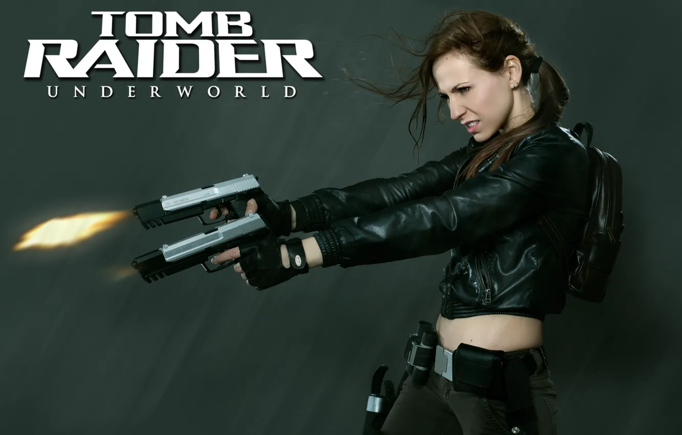 Фото обои Tomb Raider, Lara Coft, Cosplay, Tomb Raider underworld