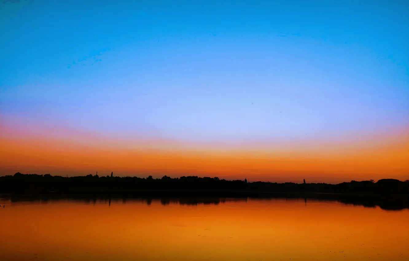 Фото обои water, lake, morning, sunrise, dawn, reflection, First Light, Photogrpahy