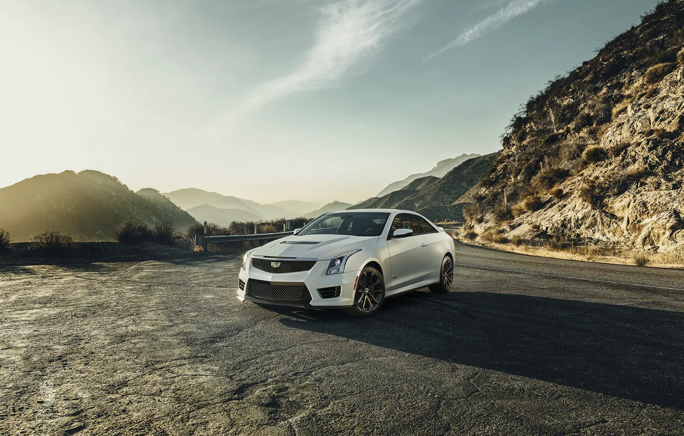 Фото обои Cadillac, Coupe, 2016, ATS-V