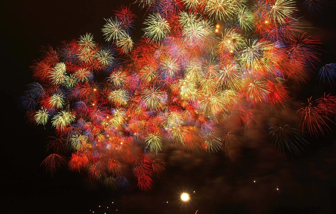 Фото обои праздник, фейерверки, firework