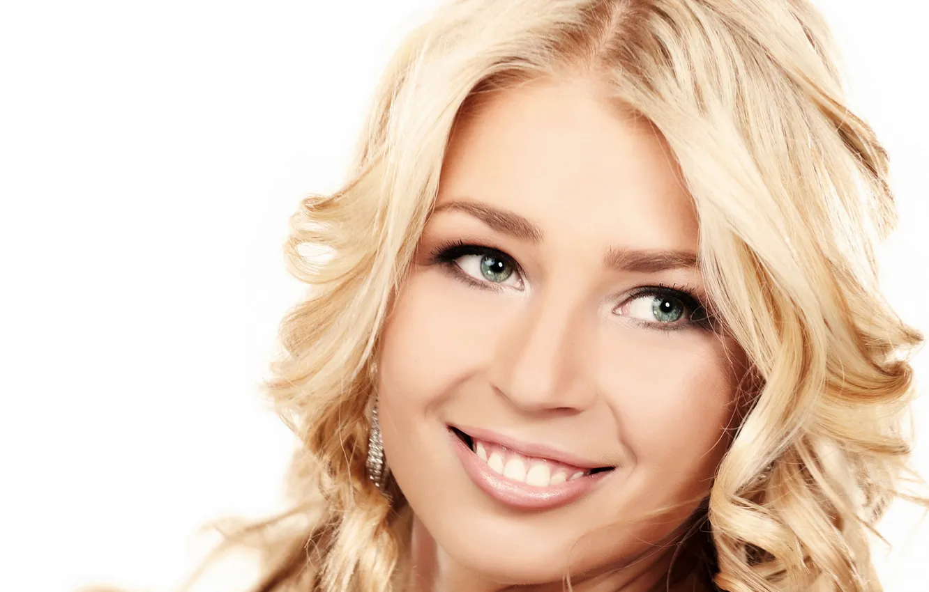 Фото обои sexy, smile, blonde