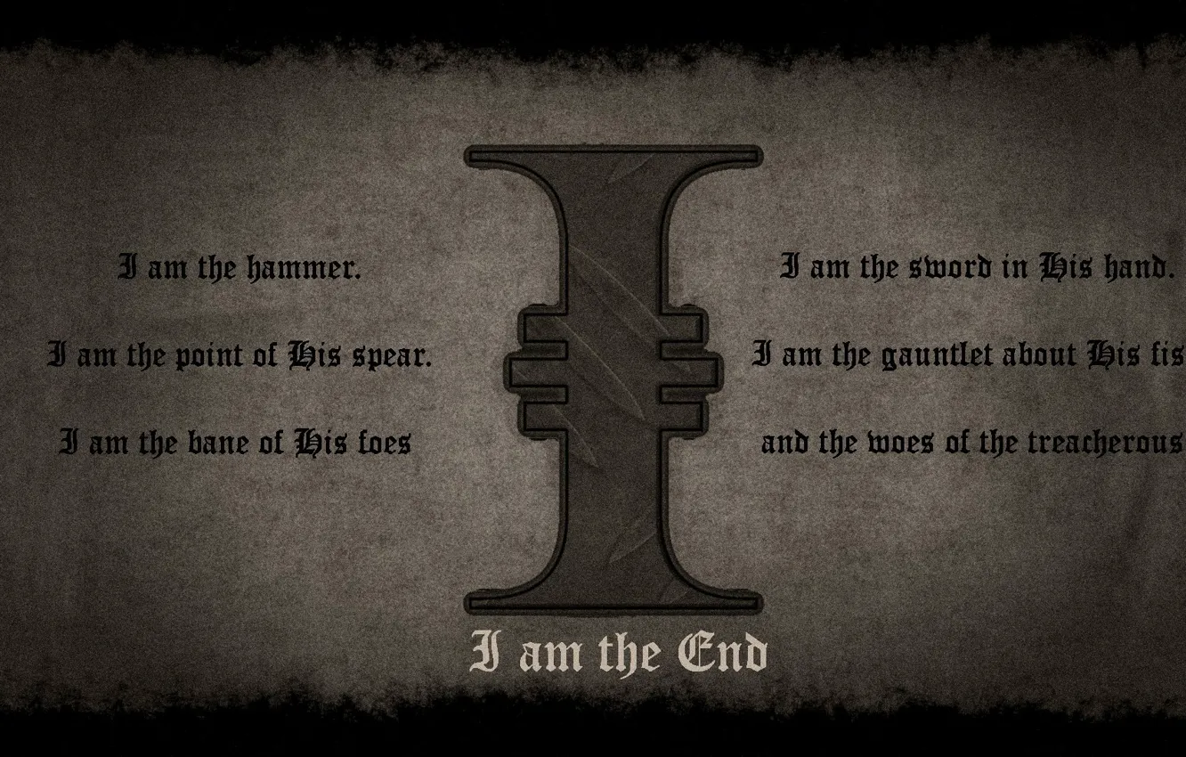 Фото обои warhammer, end, symbol