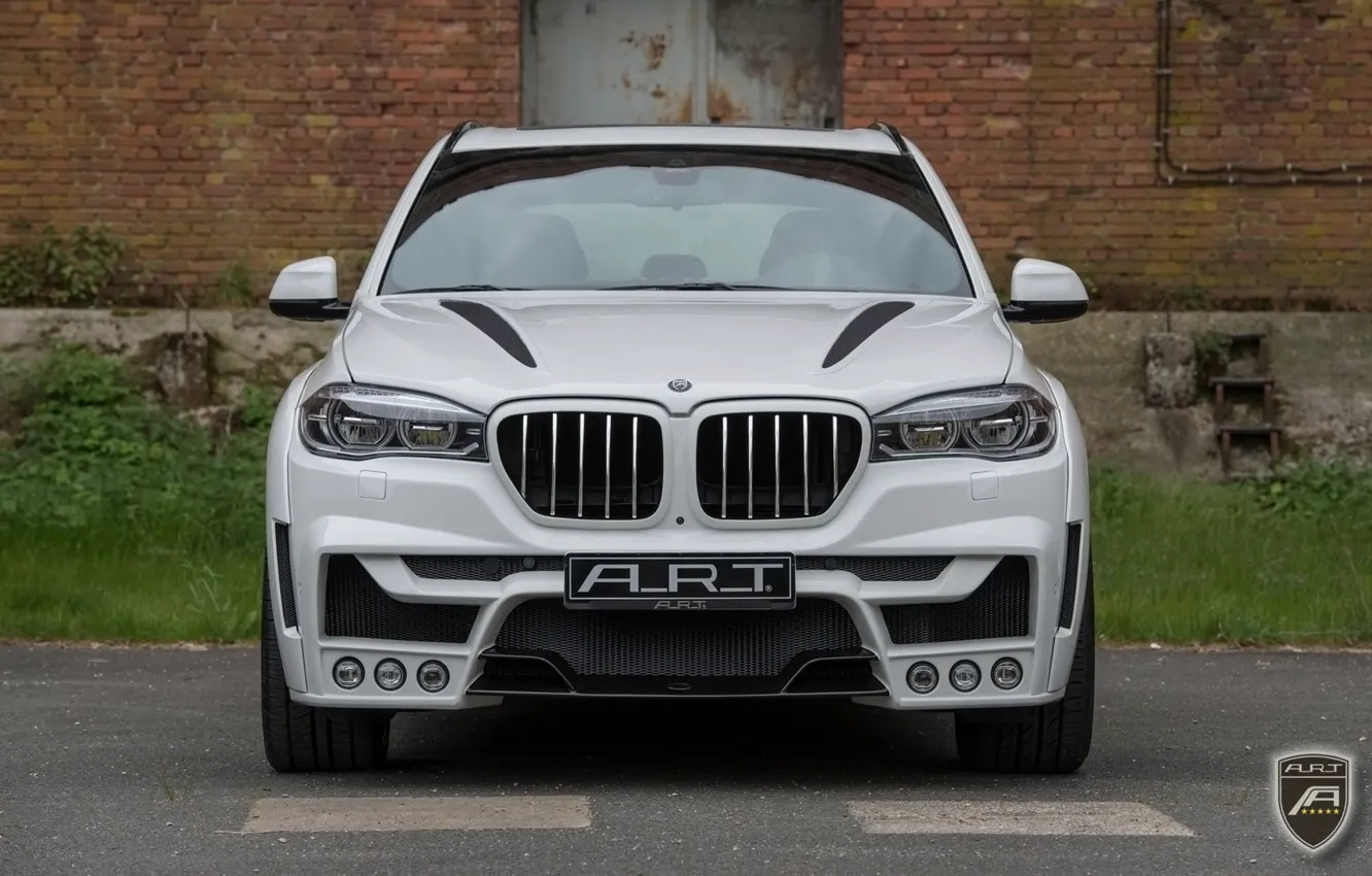 Фото обои BMW, White, Tuning, BMW X5, Widebody, 2015, BMW Tuning, ART BMW