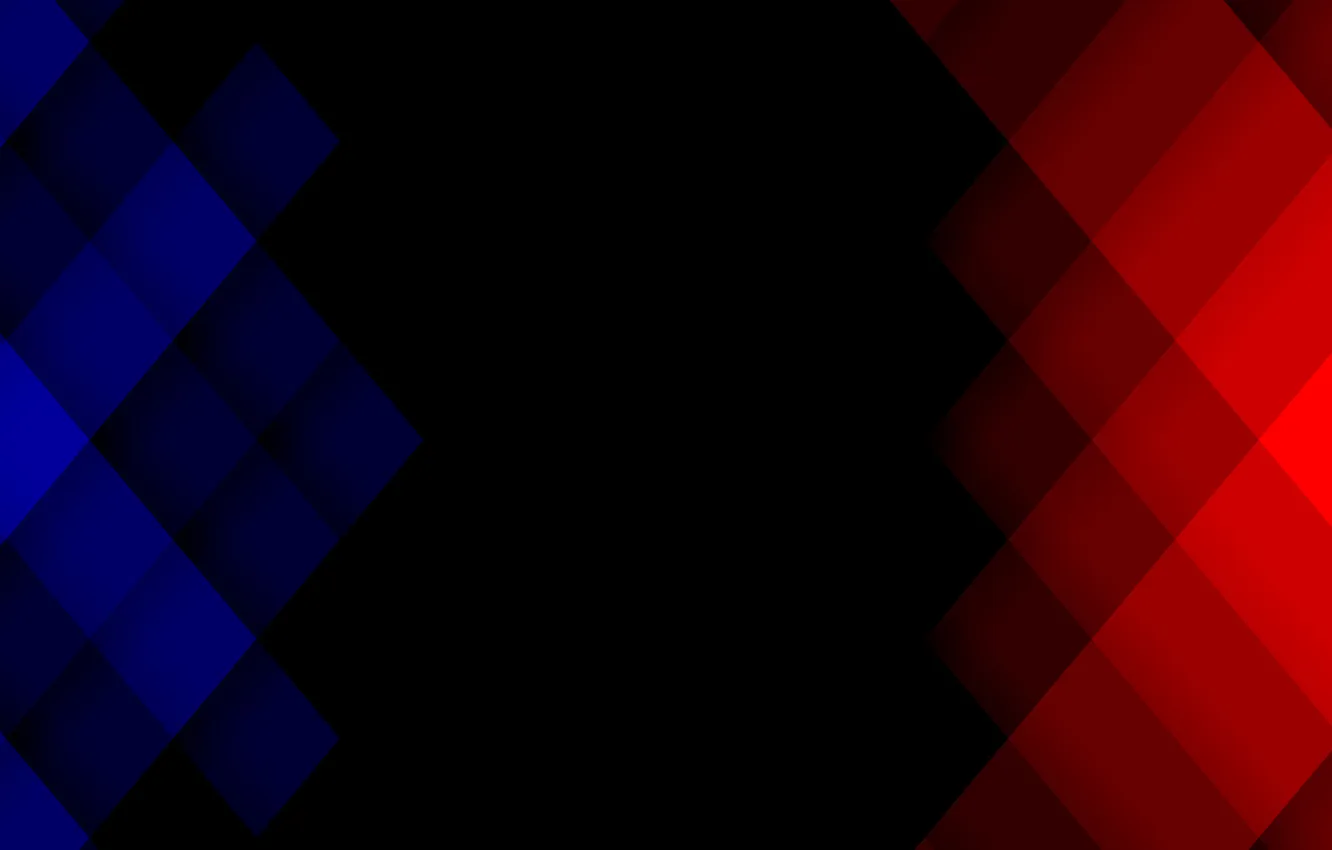 Фото обои синий, красный, квадрат, пиксель